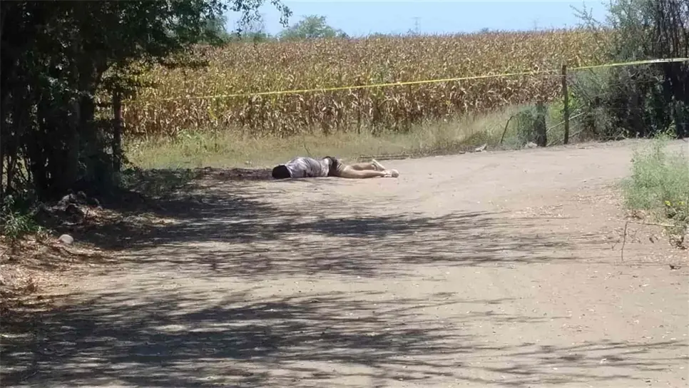 Localizan hombre asesinado a balazos al sur de Culiacán