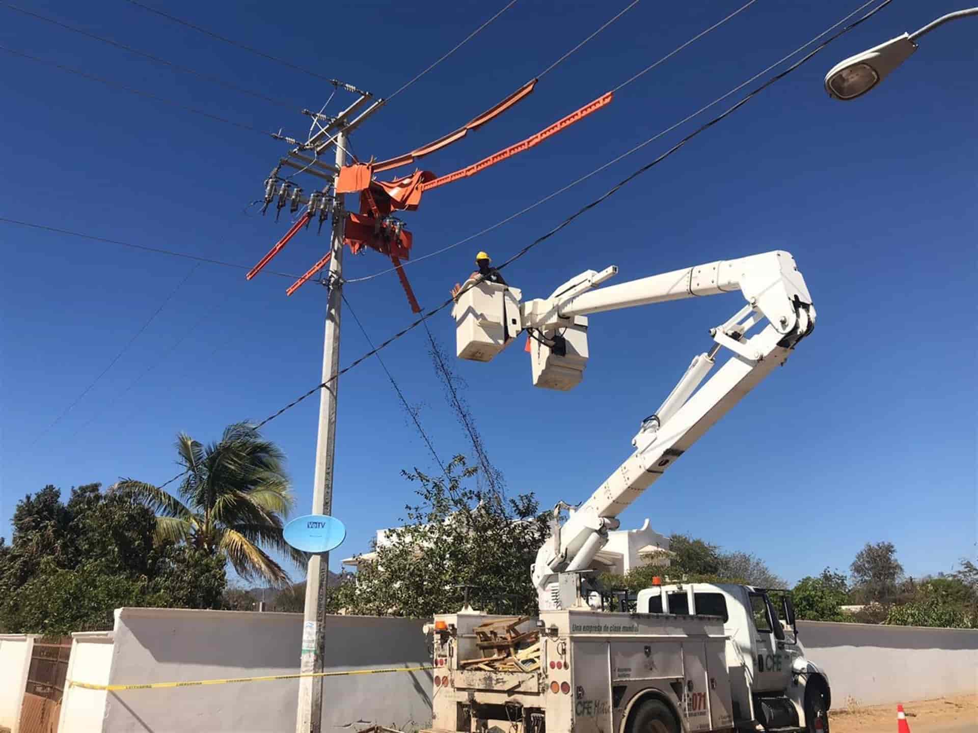 Inicia temporada de huracanes en el Pacífico, CFE garantiza suministro eléctrico