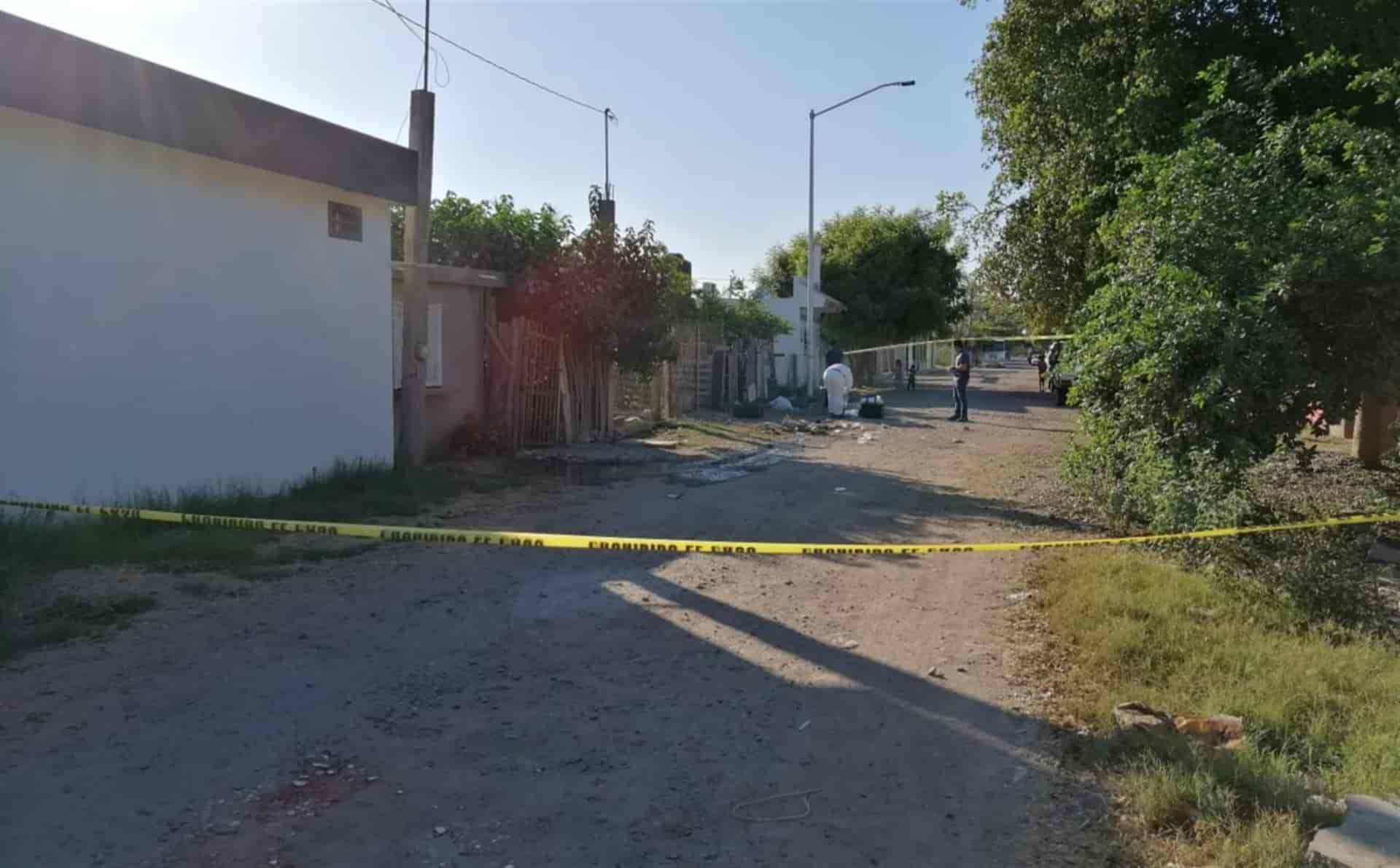 Asesinan a hombre en el fraccionamiento Santa Alicia de Los Mochis
