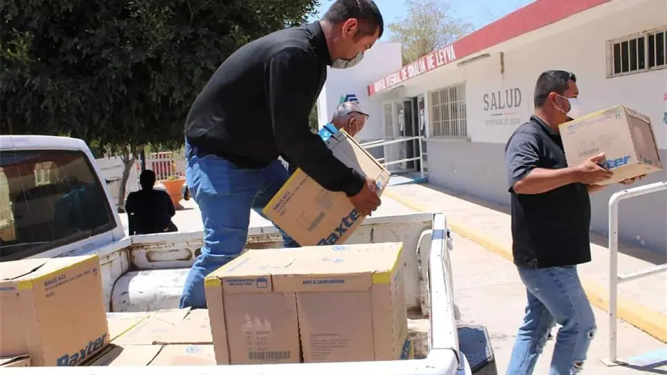 Donan equipos de hemodiálisis y diálisis al Hospital Integral de Sinaloa de Leyva