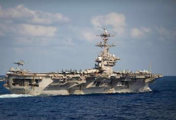 Portaaviones de EUA vuelve al mar tras brote de Covid-19 a bordo