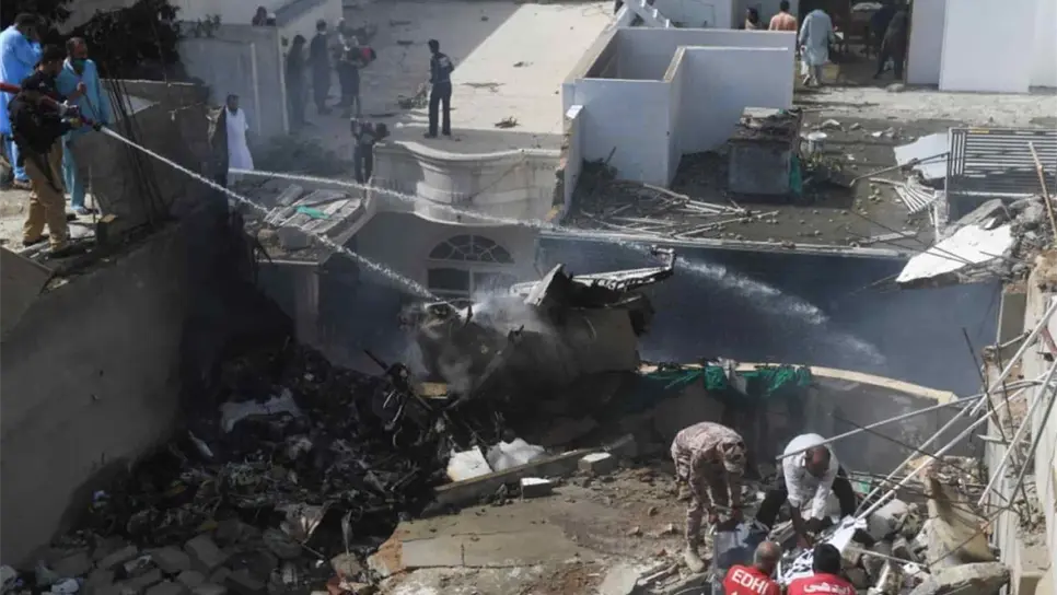 El accidente. FOTO: Internet