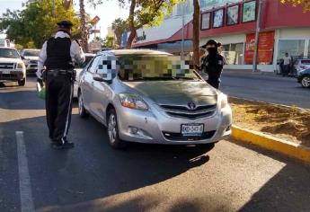 “Velocidad inmoderada”, falta más recurrente en fin de semana en Culiacán