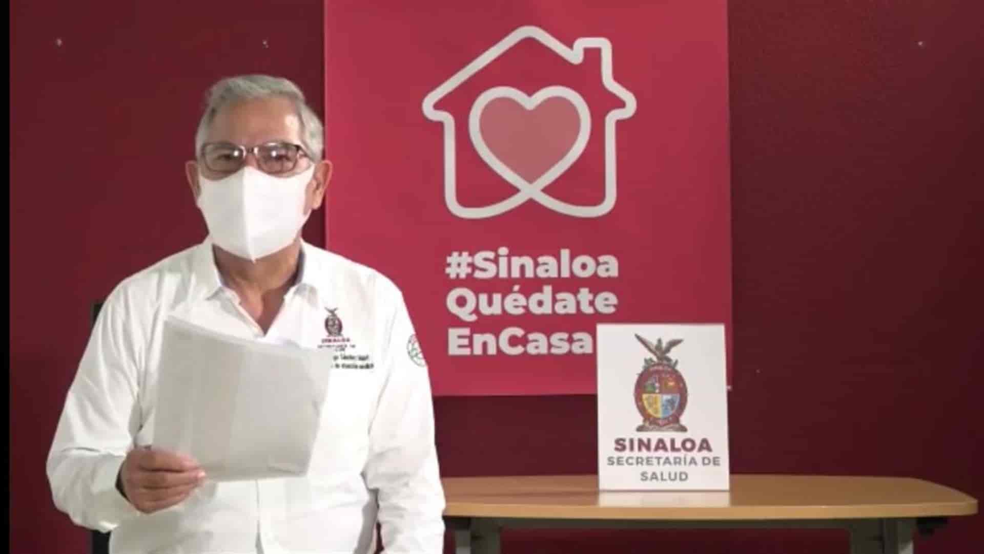 Sinaloa suma dos mil 676 casos confirmados de Covid-19
