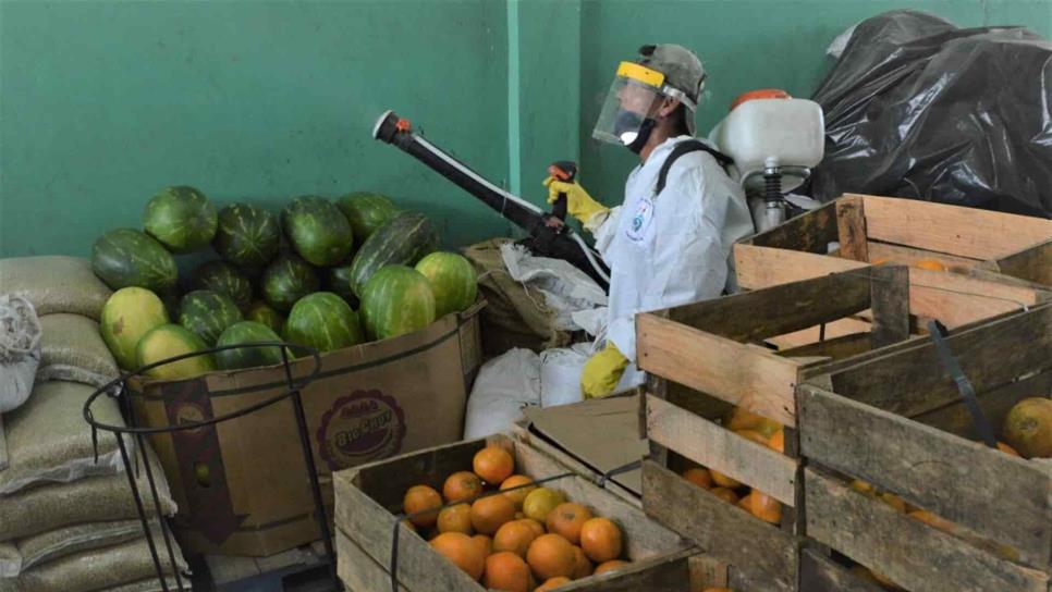 Mantienen sanitización en mercados de abastos en Mazatlán