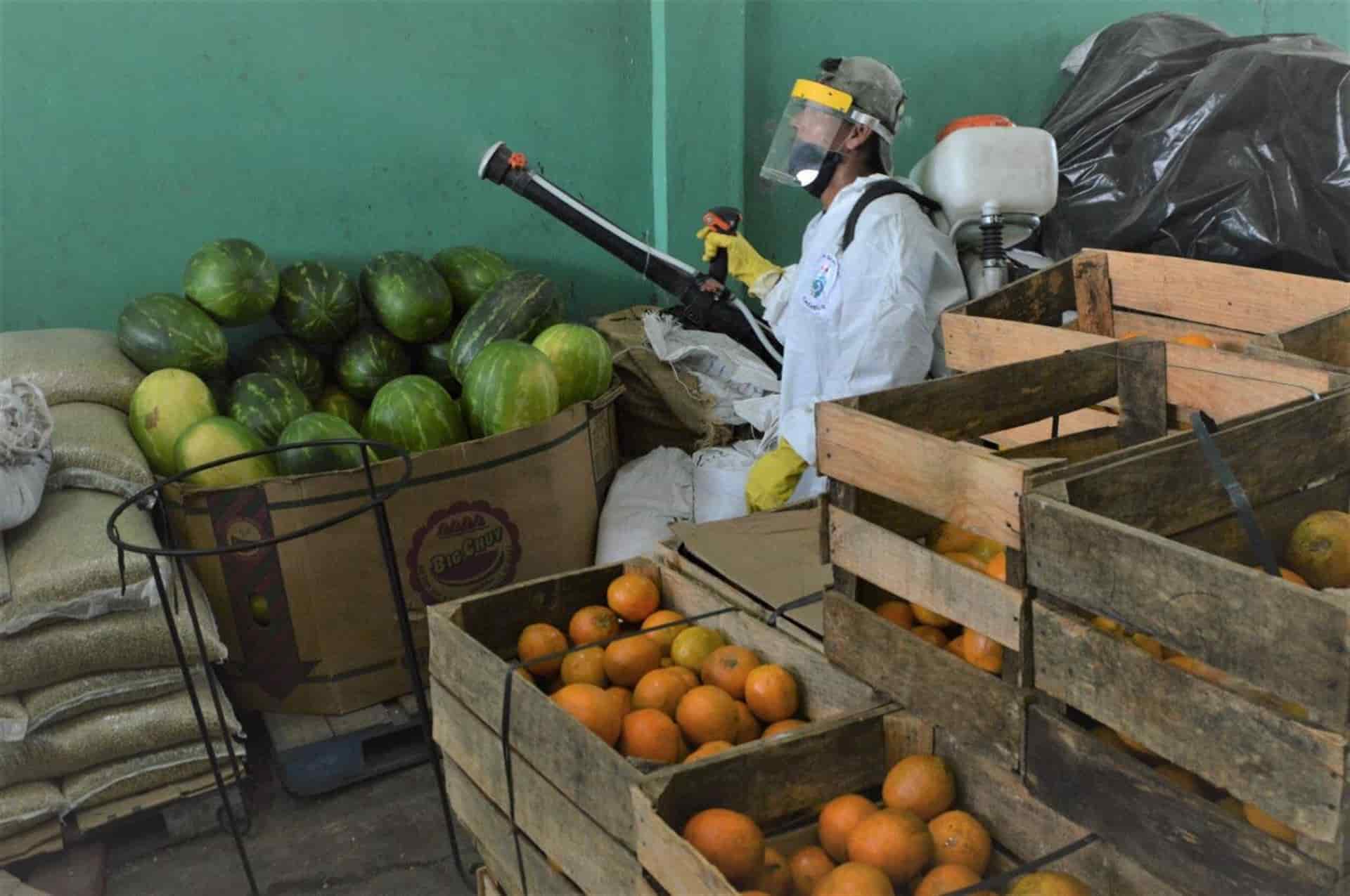 Mantienen sanitización en mercados de abastos en Mazatlán