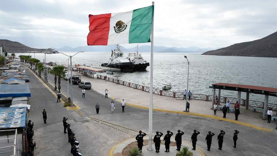 Conmemoran Día de La Marina Nacional en Topolobampo