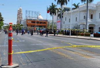 Por segundo día, se manifiestan locatarios del centro de Culiacán