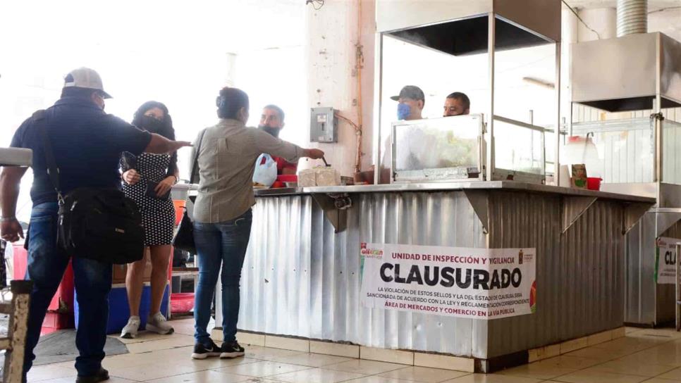 Clausuran 5 taquerías en Culiacán por incumplir en medidas de sanidad