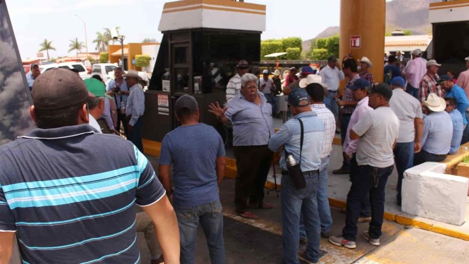 Este lunes comienzan manifestaciones de productores en Sinaloa