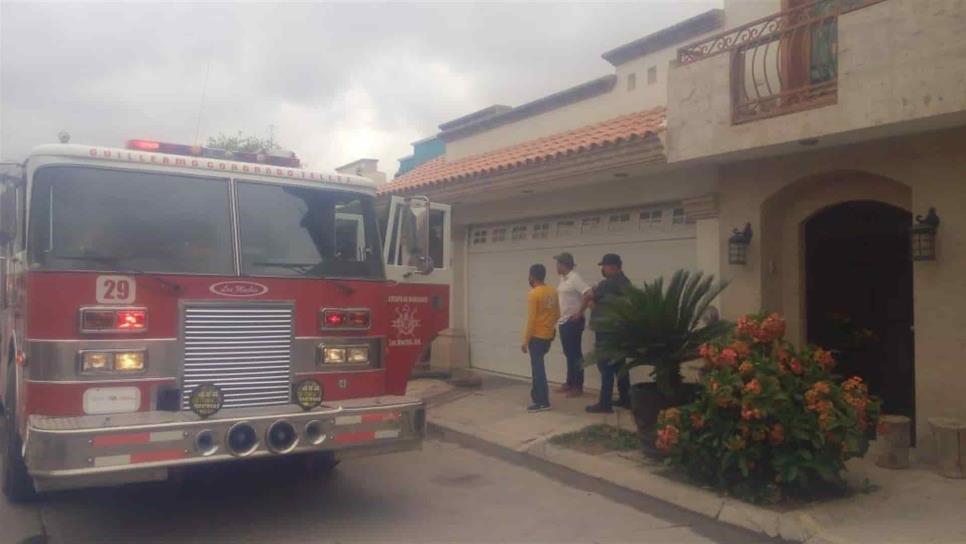 Se registra flamazo por fuga de gas en vivienda al norte de Los Mochis