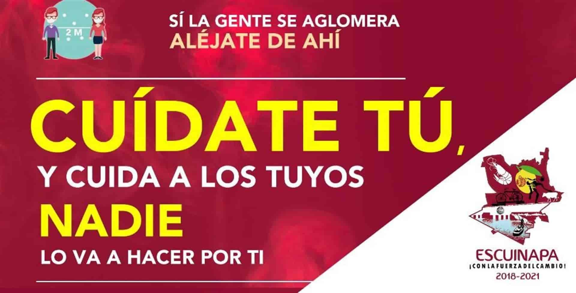 Lanzan campaña contra incumplidos de medidas por Covid-19 en Escuinapa