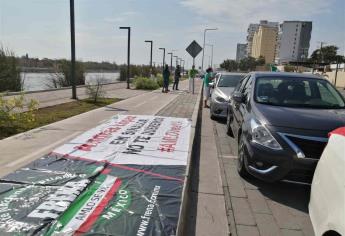 Se realiza la segunda marcha nacional Anti AMLO en Mazatlán