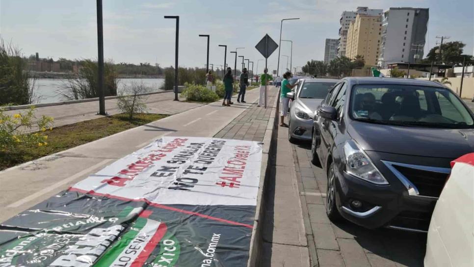 Se realiza la segunda marcha nacional Anti AMLO en Mazatlán