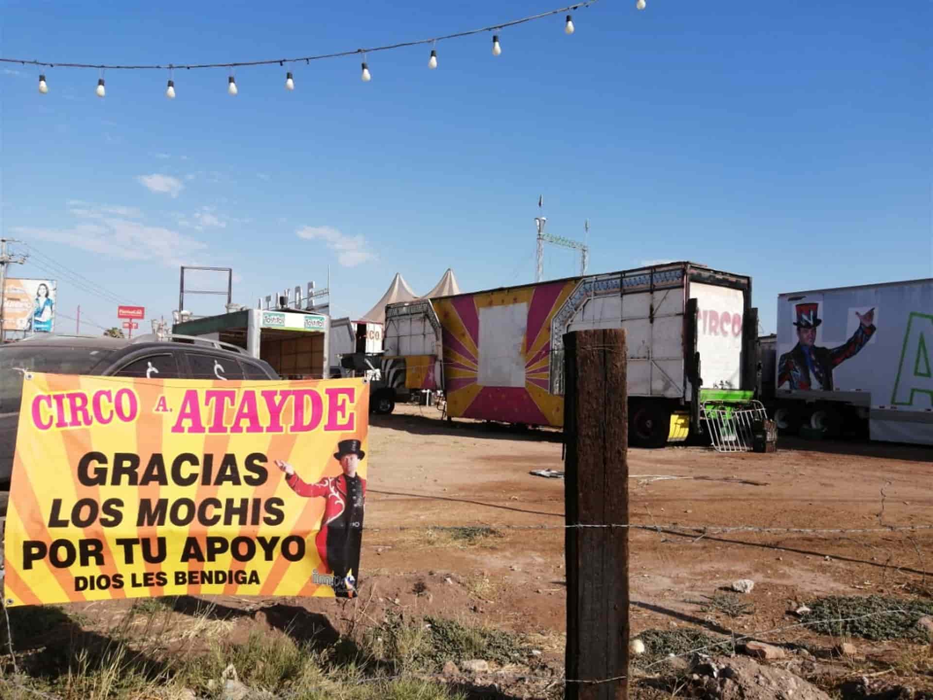 Piden ayuda para familia circense varada por Covid-19 en Los Mochis