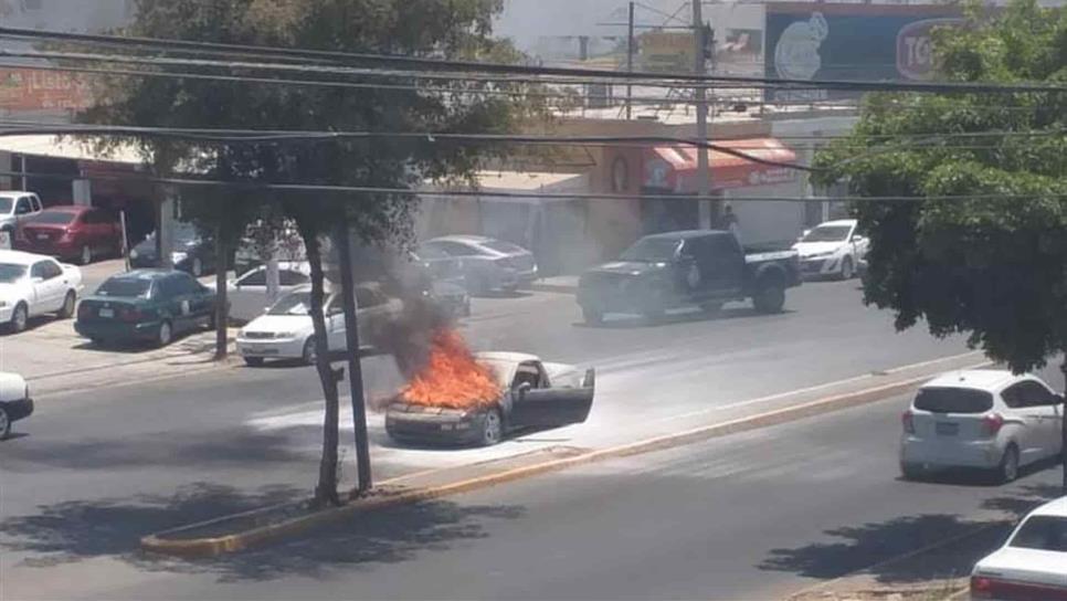 En menos de 24 horas, se quema otro automóvil en Culiacán