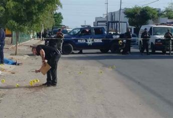 Asesinan a joven con armas de grueso calibre en Culiacán