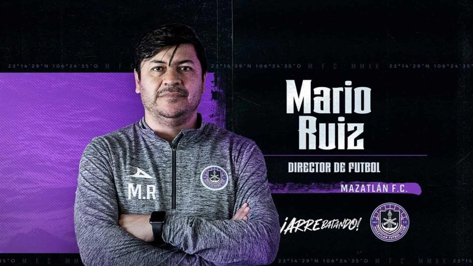 Mazatlán F.C. nombra director de futbol a Mario Ruiz