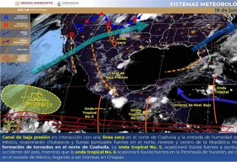 Se espera viernes caluroso, con lluvias aisladas, en Sinaloa