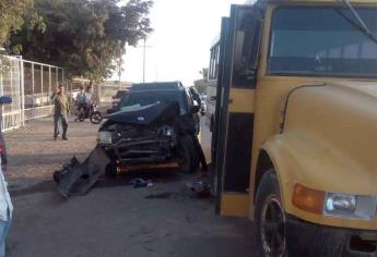 Una mujer lesionada en accidente en La Choipa, Guasave
