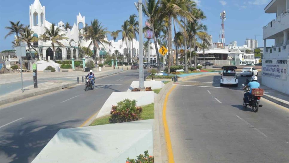 Cambian circulación de avenida del Mar por obras de remodelación