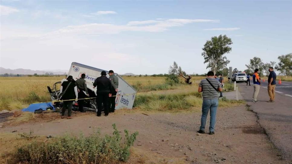 Accidente sobre la Culiacán-Mazatlán deja dos muertos