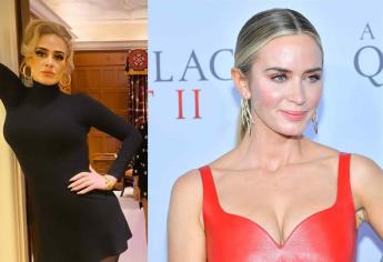 Confunden a Emily Blunt con Adele