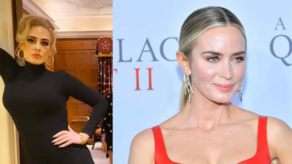 Confunden a Emily Blunt con Adele