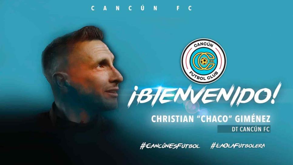 Chaco Giménez, nuevo entrenador del Cancún FC