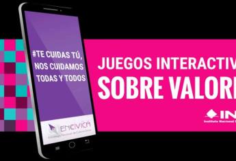 Con juegos interactivos promueven valores democráticos