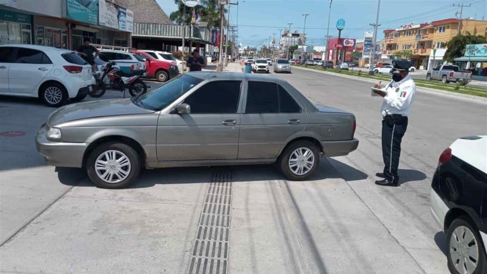 Aplican multas por no respetar espacios para discapacitados en Mazatlán