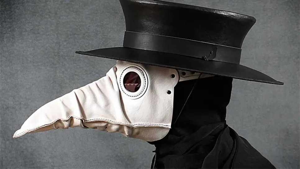 Este tipo de mascarillas usaron en los primeros brotes en Europa.