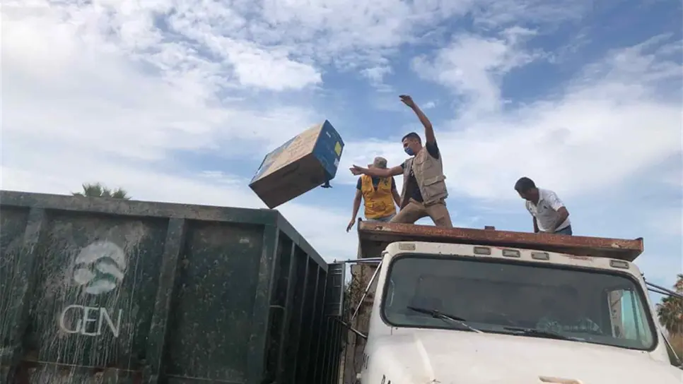 Recolectan 14 toneladas de cacharros en Ahome este sábado