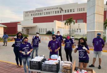 Porra de Mazatlán F.C. brinda labor social en hospitales