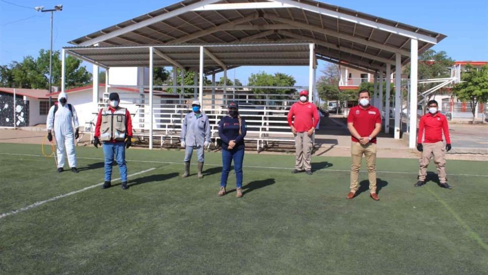Arranca programa de sanitización en unidades deportivas de Culiacán