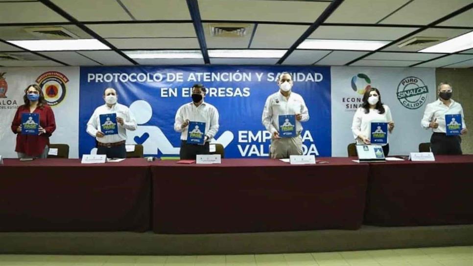 Lanzan distintivo “PASE”, protocolo para empresas de Sinaloa ante Covid-19