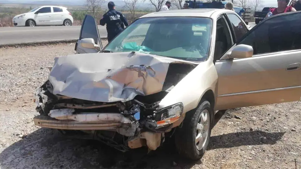 Accidente en Mocorito deja a una mujer lesionada
