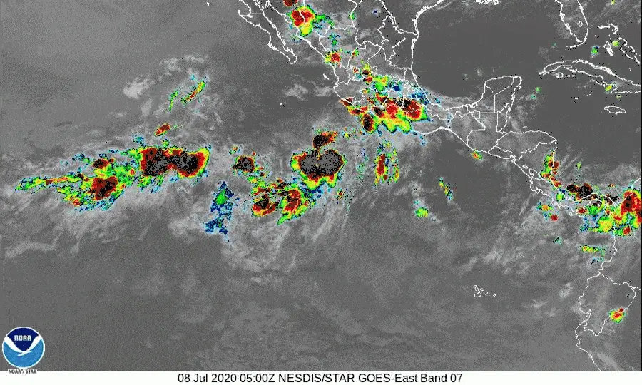 Imagen GOES 16.