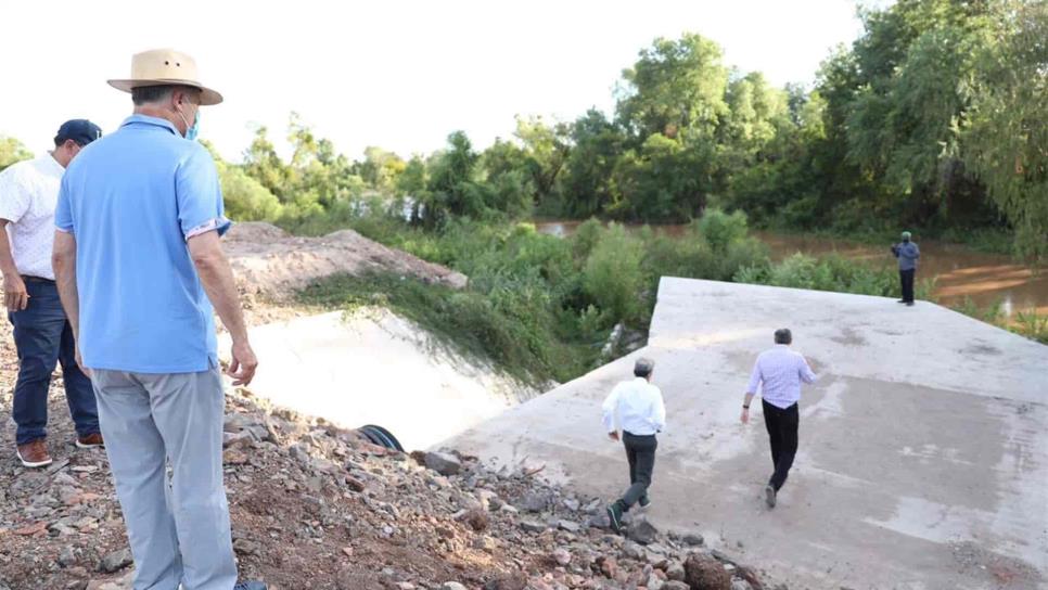 Entrega gobernador obra del arroyo El Piojo en Culiacán