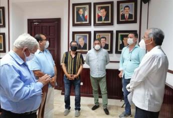 Alcalde y comerciantes dialogan; ¡abrirán algunas calles del centro de Culiacán!