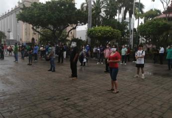 Protestan trabajadores de la industria del entretenimiento en Mazatlán