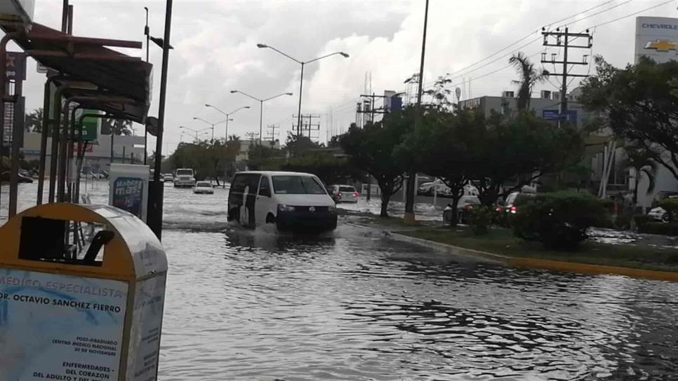 Llueven 18.3mm en Mazatlán y afecta algunas zonas con inundaciones: PC