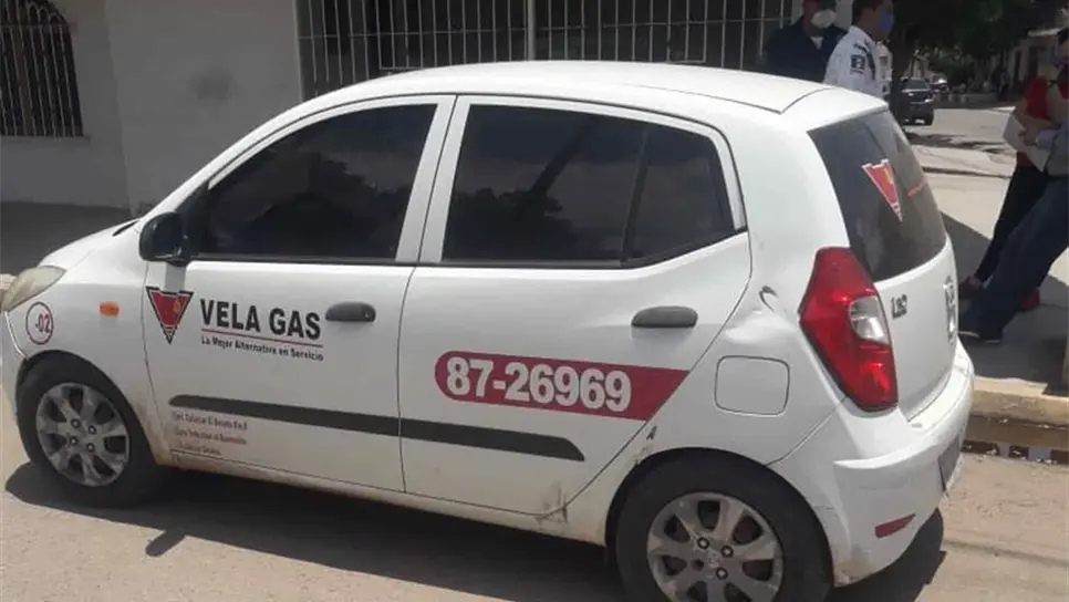 Accidente deja un lesionado en la 24 de Febrero, de Guasave