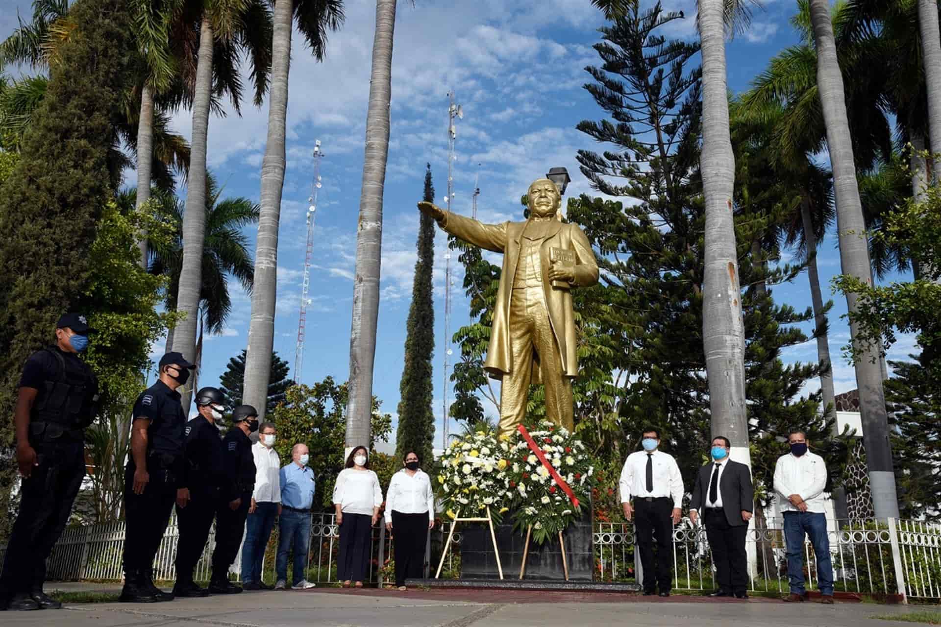Recuerdan 148 aniversario luctuoso de Benito Juárez