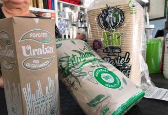 Desde hace meses sólo vendemos biodegradables: comerciante