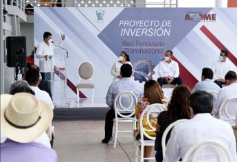 Presentan en Topolobampo el proyecto Red Ferroviaria Transnacional