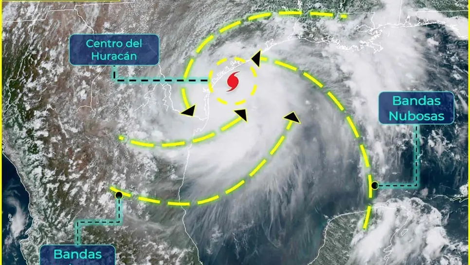 Huracán Hanna traerá lluvias a Sinaloa