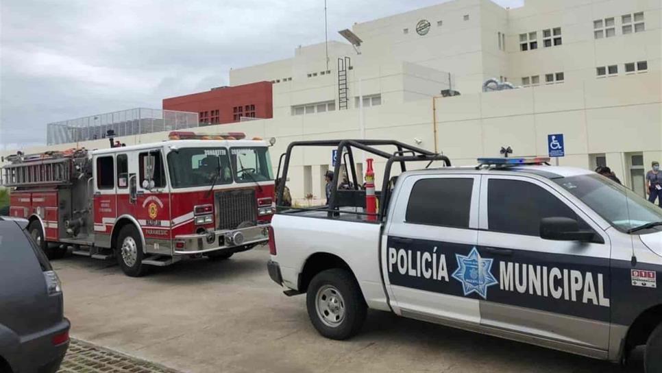 Falsa alarma de incendio en el Hospital General de Mazatlán