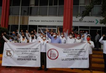 Desinteresa la justicia al Gobernador, Supremo Tribunal y al Congreso: abogados