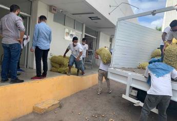 Dona Agrícola Ocalle 2.5 toneladas de papa al Ayuntamiento de Ahome